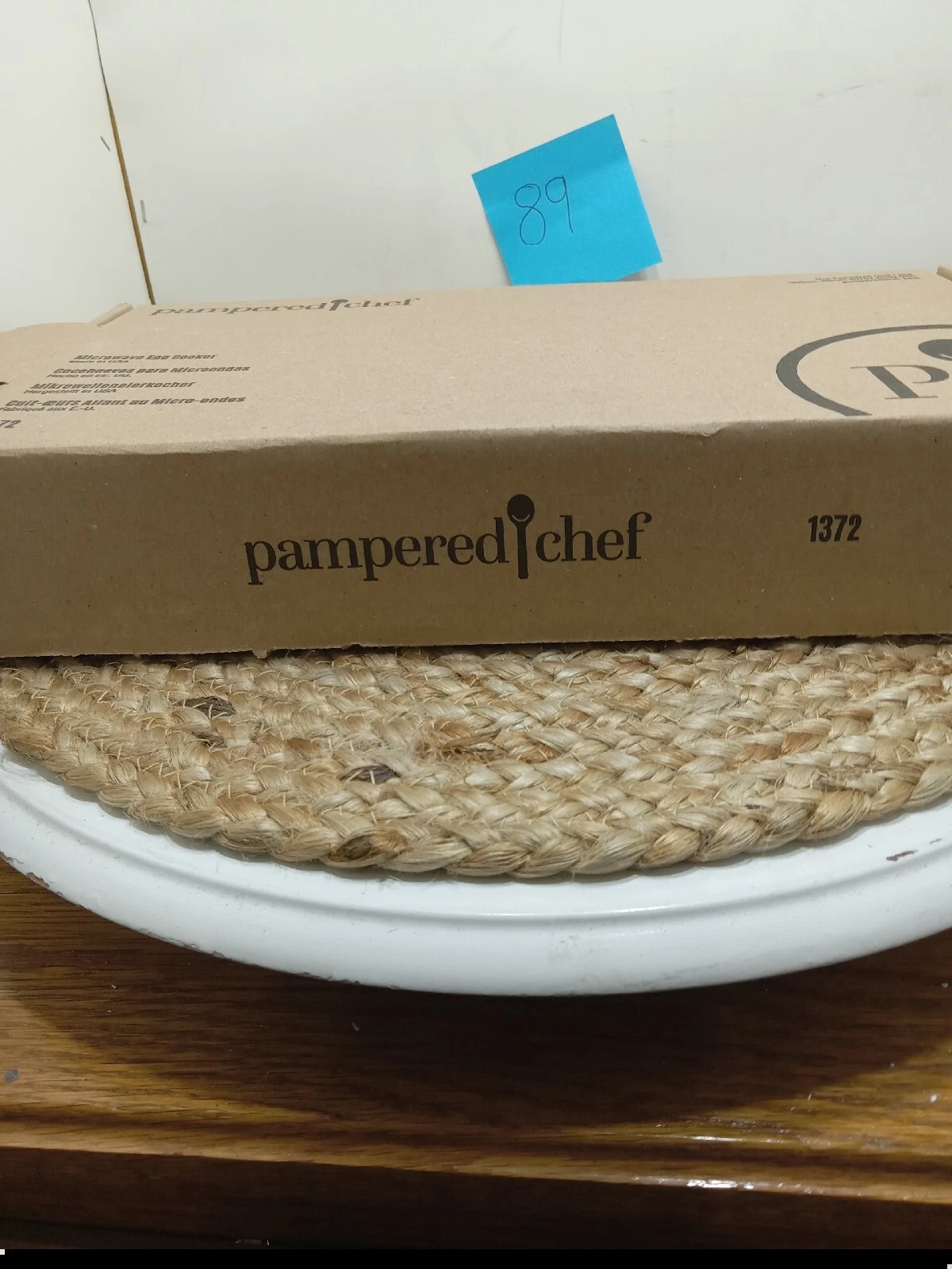The Pampered Chef Stoneware Egg Cooker #1372 Microwave Egg Cooker