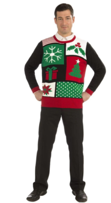 Jolly Holiday Ugly Christmas Sweater