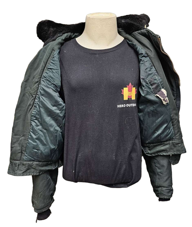 カナダ軍 CANADIAN AIR FORCE TYPE IV Canadian Armed Forces Flyer's Jacket Type IV - Green - 7040