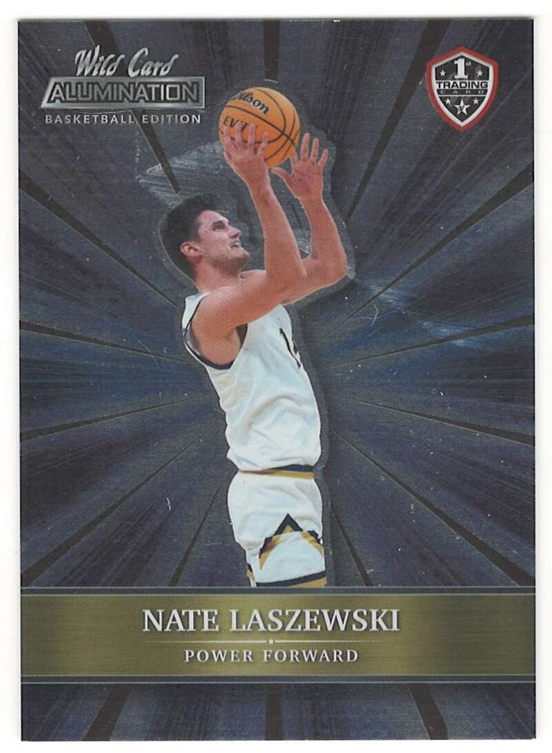 NATE LASZEWSKI RC 2022 Wild Card Alumination #ABC-64 NOTRE DAME ROOKIE  ID:37137