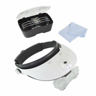 Modelcraft LC1766 LED Magnifying Lens with 5 Model Lenses