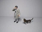 O SCALE 1/43 FIGURE  PETER FALK  COLUMBO  VROOM  PAINTED  FOR  NOREV  MINICHAMPS
