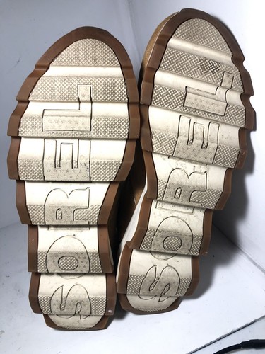 Sorel Kinetic Short Sneaker Brown Waterproof Suede Winter Fall Boots Woman’s 11 - Picture 9 of 9