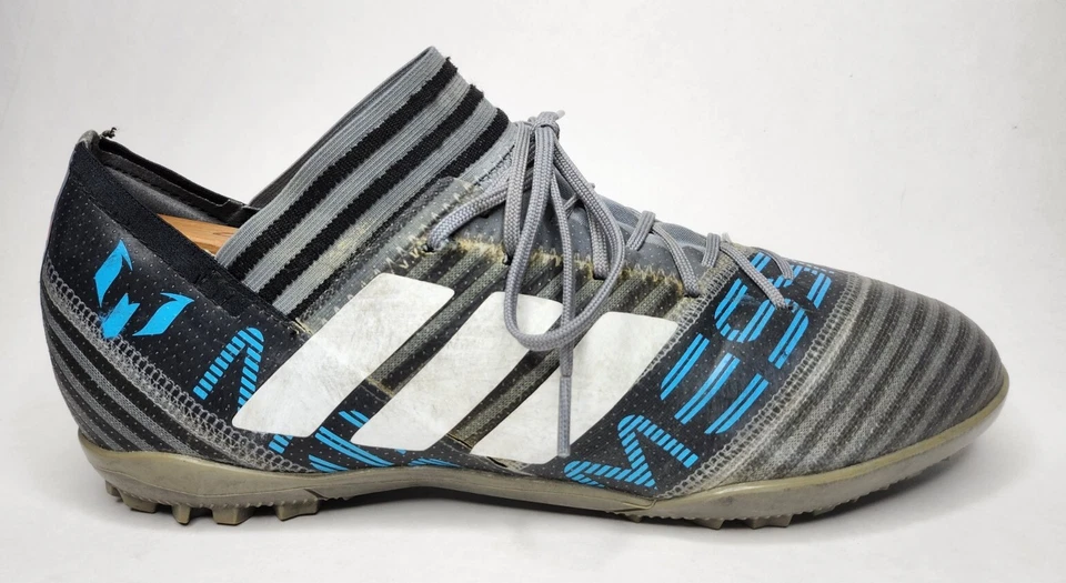Adidas Nemeziz Messi Tango 173 TF CP9110 Cor Preto Cinza Azul Masculino Tamanho 10.5 - Imagem 2 de 4