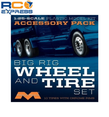 Moebius Models 1010 1/25 Semi Ruote/Pneumatici (10 Pz) Model Kit - Foto 5