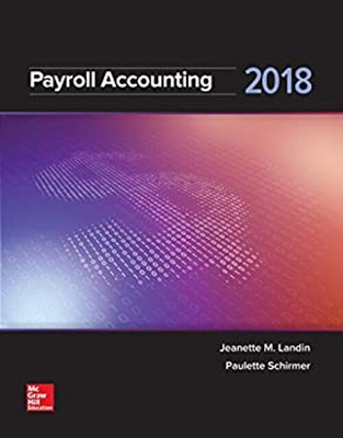 Payroll Accounting 2018 Paperback Jeanette, Schirmer, Paulette La