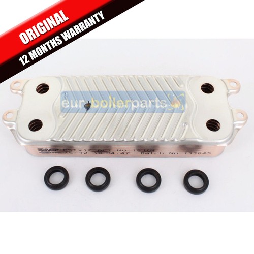 VAILLANT ECOTEC PRO 24 / PRO 28 DHW HEAT EXCHANGER (18 PLATE) 0020020018 NEW - 第 1/2 張圖片