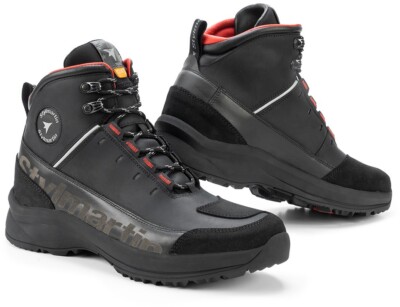 STYLMARTIN Motorradschuhe VERTIGO WP schwarz wasserdicht Leder CE Gr. 43