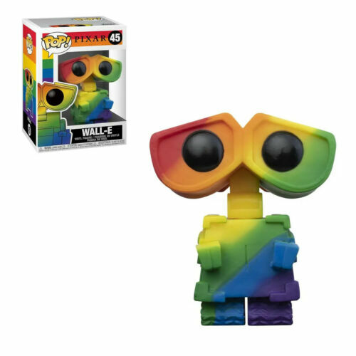 En Oferta Funko Pop ! Wall-E Rainbow - Pride Edition 2021 Disney - In Magazzino!
