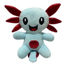 Axolotl Plush Toy Blue Red 10" Stuffed Friend