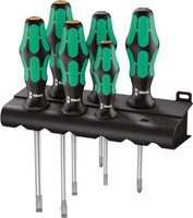 Wera Schraubendrehersatz 6 Teilig Schlitz/Pz
