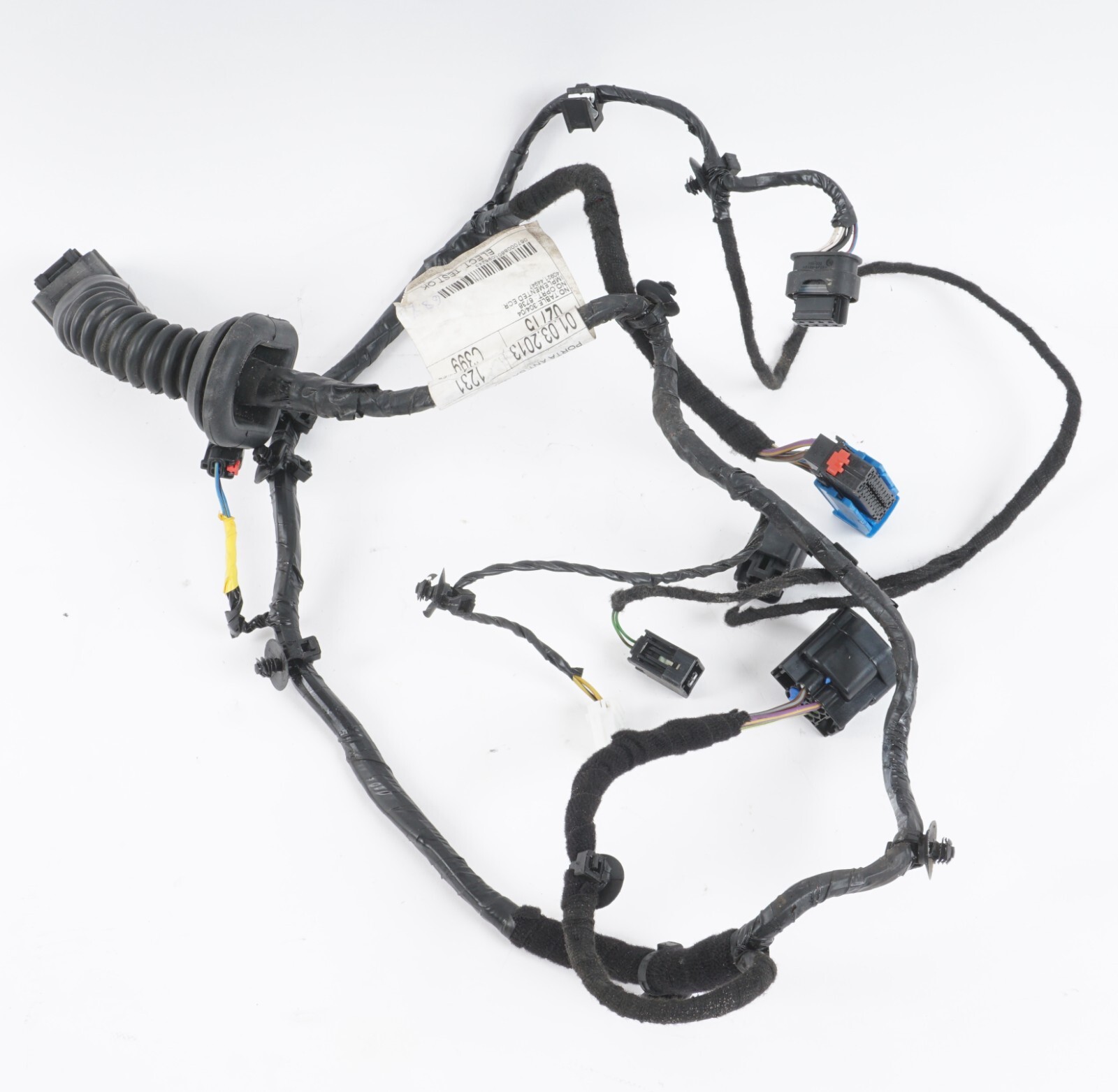 2014-2019 MASERATI GHIBLI FRONT LEFT DRIVER SIDE DOOR WIRE HARNESS OEM