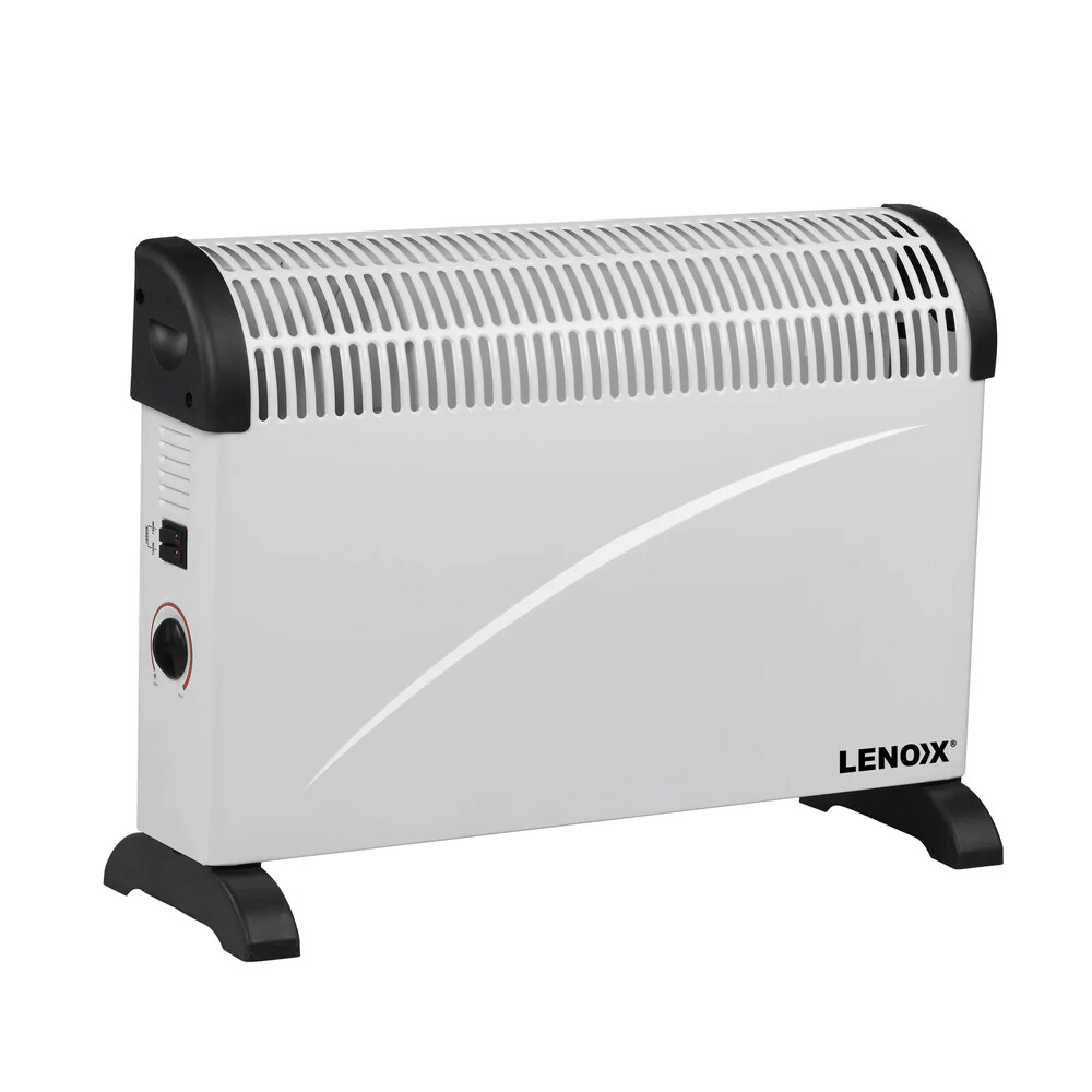 Lenoxx 2000W Convector Heater Small 53x20x39cm Portable/Lightweight White  9324008026802 | eBay