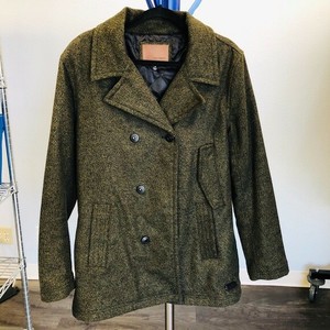 olive peacoat