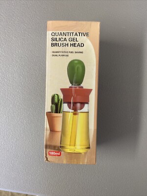 Creative Silicone Brush Head Brush Oil Bottle Kitchen 