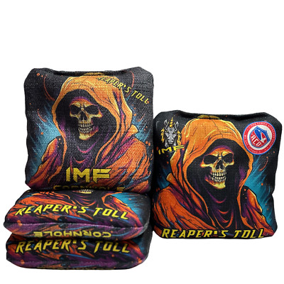 IMF - Reaper's Toll - 4/9 Speed- ACO APPROVED - Pro Cornhole Bags - Set of 4