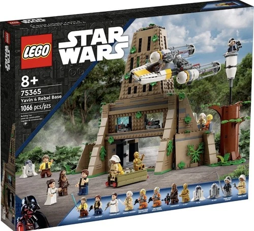 LEGO 75365 Star Wars Yavin 4 Rebel Base New In Box NIB Factory Sealed Retired