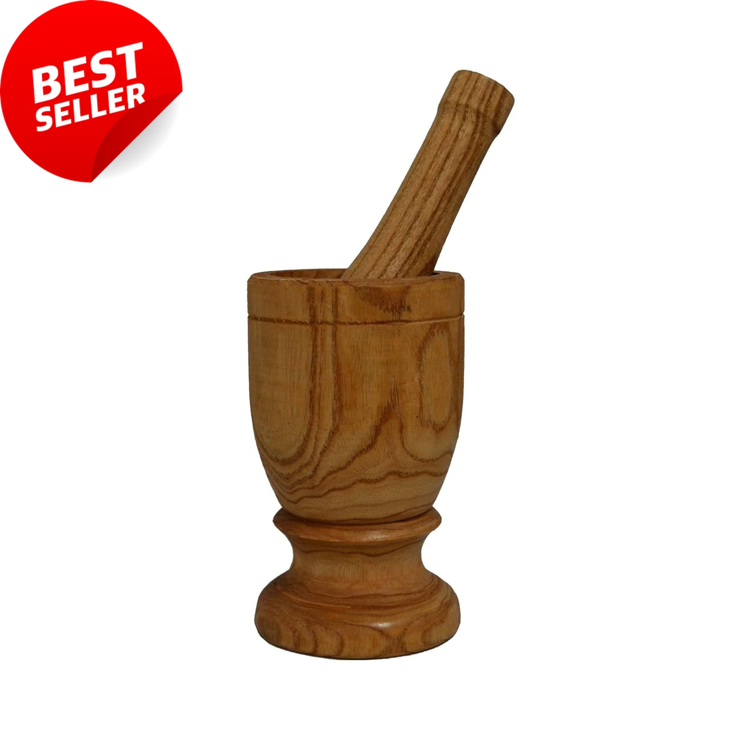 USA Small Wood Mortar & Pestle
