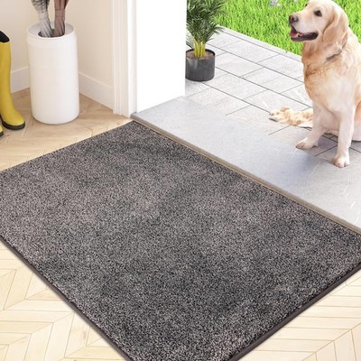 Dirt Trapper Mat, 60x90 cm, rutschfest, waschbar, Eingangsmatte, Polyester