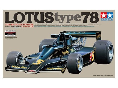 Tamiya 12037 Lotus Type 78 1/12 Scale Plastic Model Kit with Photo-Etched Parts
