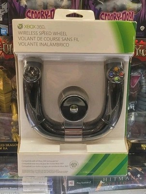 Microsoft XBOX 360 Wireless Speed Wheel For Racing Games - NEW Sealed
