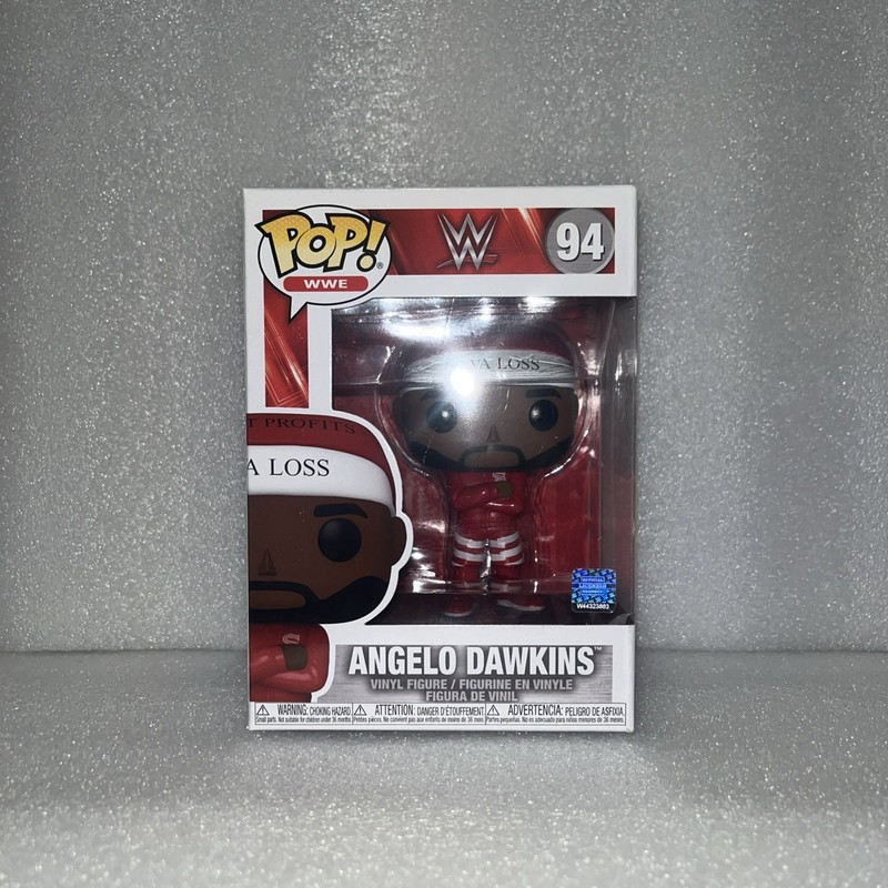 Funko Pop! WWE Angelo Dawkins #94 With Protector