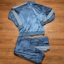 Vintage Adidas ATP Keyrolan Tracksuit Set Jacket Pants XL 80s Made USA Outfit