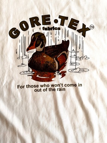 Camiseta Promo Gore-tex Pato Mallard 2XL BNWoT Caza Exterior - Imagen 2 de 3