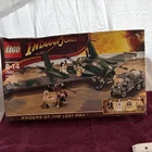 Lego Indiana Jones 7683 Fight on the Flying Wing 100% Complete w/Instructions
