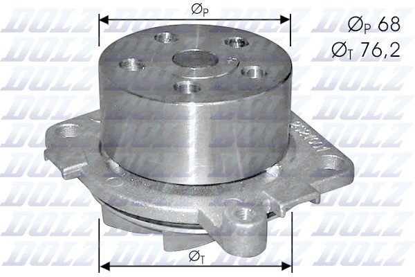 ✅Fits DOLZ S213 WATER PUMP ALFA ROMEO 145/146 1.6 96-, 155 1.6/1.7 9 ⭐UK Seller⭐