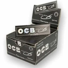 OCB Premium – King Size - Slim Rolling Papers (Box of 50)