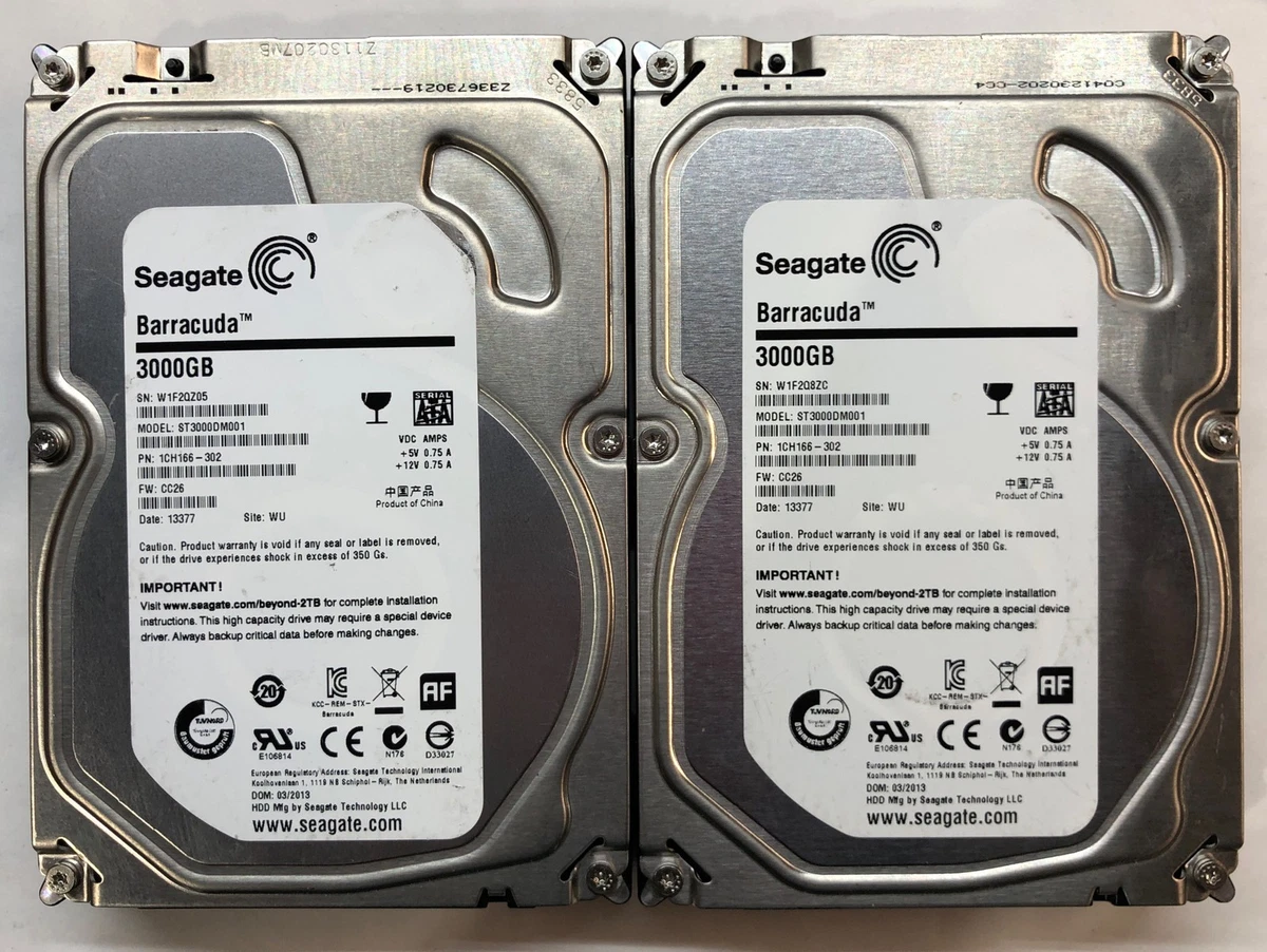 Seagate Barracuda St3000dm001 3tb for sale | eBay