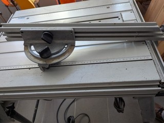 Festo Festool Basis 1 Table Saw AT55E with Saw Blade and Angle Stop