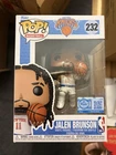 Funko Pop Jalen Brunson 232 White Association Edition Jersey NBA New York Knicks