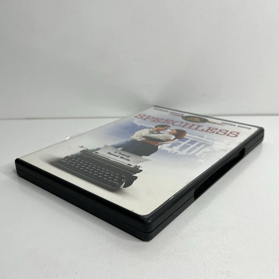 Speechless DVD Michael Keaton Geena Davis, Bonnie Bedelia w/Insert - Image 4 of 4