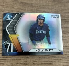 2022 Bowman - Chrome Bowman Scouts Top 100 Noelvi Marte #BTP-71 (RC)