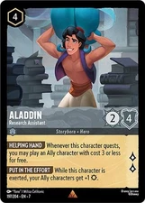Lorcana Aladdin - Research Assistant (197/222) Ch. 07 Archazia's Island NM