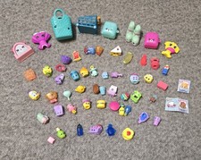 Lot Of 50 Assorted Size/style Shopkins And Accessories