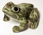 Brush McCoy 5 inch Green Frog Fgiurine