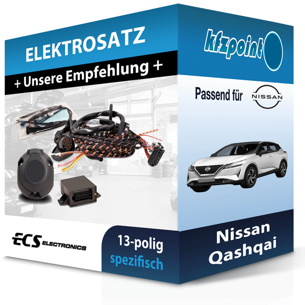 für Nissan Qashqai 04.2021-05.2024 ECS E-Satz 13Polig Fahrzeugspezifisch NEU-image