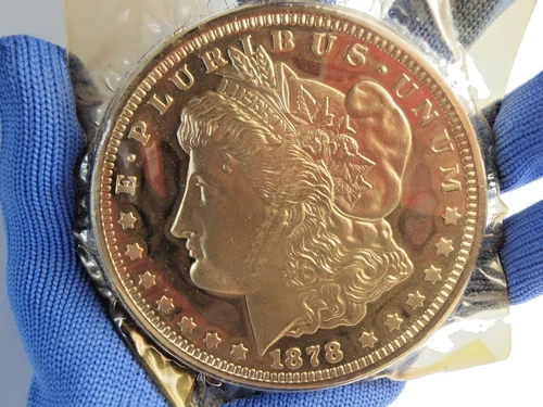 1878 .999 Fine Silver 12 Oz 1 Troy Pound Morgan Style Round