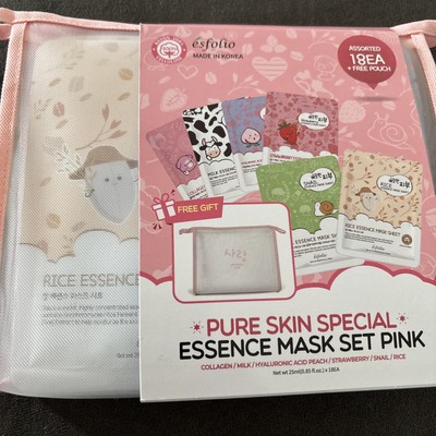 18 Pack Esfolio Pure skin Facial Masks Variety Pack New