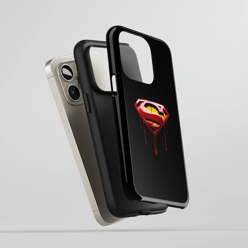 Capa resistente Superman Super Hero iPhone MagSafe para Apple iPhone série 14-16 - Imagem 2 de 4