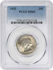 1932 Washington Silver Quarter MS65 PCGS