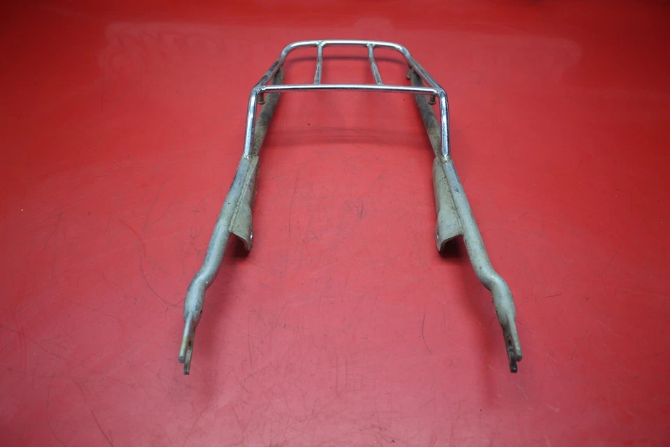 1972 SUZUKI TS90 REAR BACK LUGGAGE RACK CARRIER  Foto 4 de 4