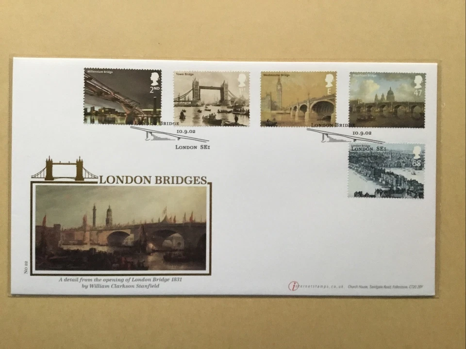 2002-2021 Buckingham Covers Selection Of 7Different FDCs Full Set Stamps Sp Pmk - Image 3 of 4