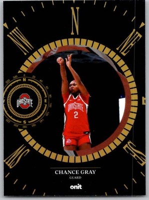 2025-26 ONIT Timeless Women's Basketball - Compass Chance Gray #C-1 - Ohio State