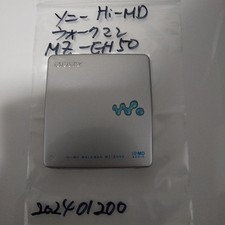 Sony Hi-MD Walkman MZ-EH50 Silver Play Only MD Player with Remote