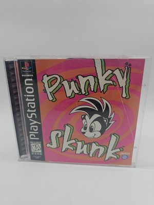 Punky Skunk - Sony PlayStation 1, 1998 - Complete - PS1 Tested & Works. CIB