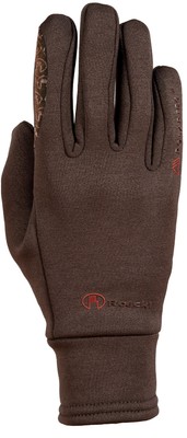 Roeckl Mokka/ Natur 7 Winterreithandschuh Warwick